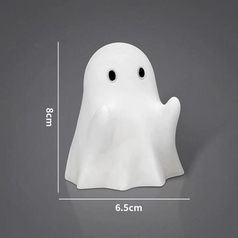 Décor de Bureau Fantôme pour Halloween, Petit Modèle, MLBQ, Accessoire de Décoration Écologique (1/5)
