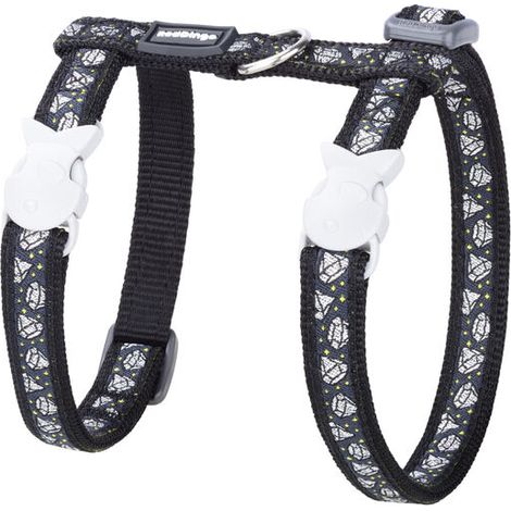 Arnés para perro red dingo diamond negro (1/3)