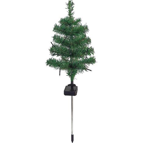 L'arbre de Noël à énergie solaire allume le LED ambiant coloré pour le paysage imperméable extérieur de Patio de cour de jardin (1/5)