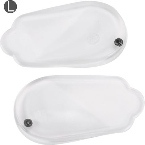 1 paire de semelles correctrices pour affaissement de la voûte plantaire, support souple élastique pour chaussures, taille L (adulte) (1/5)
