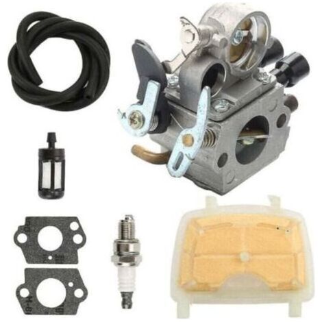 Kit de réglage de carburateur pour tronçonneuses Stihl MS171, MS181 et MS211. Carburateur Zama TRIMEC. (1/4)