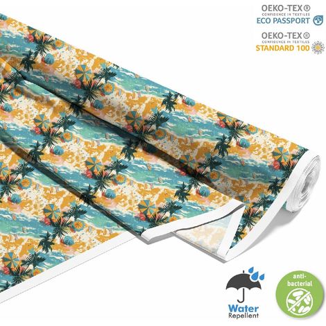 TESSUTI DECORATIVI PER ESTERNI OXFORD - motivo estivo  DX9152 (1/5)