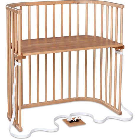 [GEBRAUCHT] B-Ware Babybay Boxspring Beistellbett Buche Beige 96x54x96,5 cm höhenverstellbar (1/2)