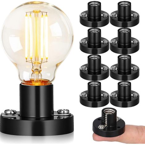 Lot de 10 douilles miniatures pour expérimentations physiques et électroniques, à vis. (1/5)
