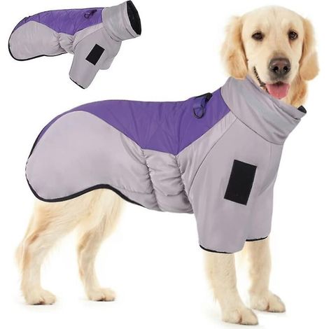 Wasserdichter Wintermantel für Hunde, warm und winddicht, für kleine, mittlere und große Hunde. (1/5)