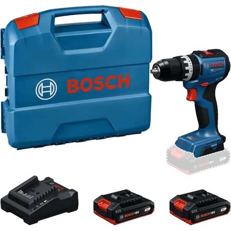 Trapano avvitatore a percussione Bosch GSB 18V-52  Brushless 18V con 2 batterie (1/5)