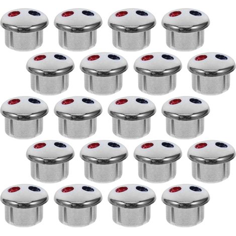 Boutons de Robinet 20 Pièces avec Indicateurs de Température (1/5)