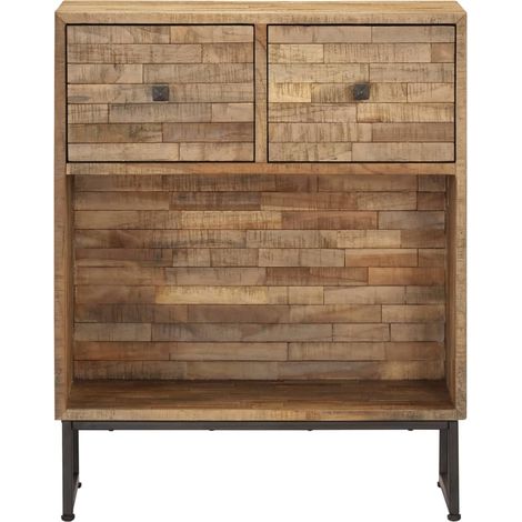 Maison Exclusive - Buffet Bois de teck recyclé 60x30x75 cm (1/5)
