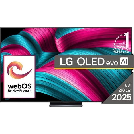 LG OLED evo AI OLED83C51LA Televisor 2,11 m (83") 4K Ultra HD Smart TV Wifi Negro (1/4)