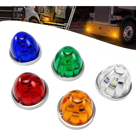 2 x Watermelon LED Light Truck Turn Signal Indicator Lamp Under Wheel Lights for Trucks Outline Watermelon Engine with Frame (1/5)
