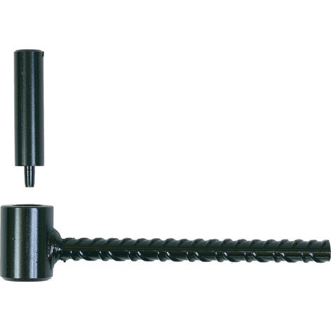 Ing-Fixations 2 Bisagras para Contraventana Negro 16x130 mm