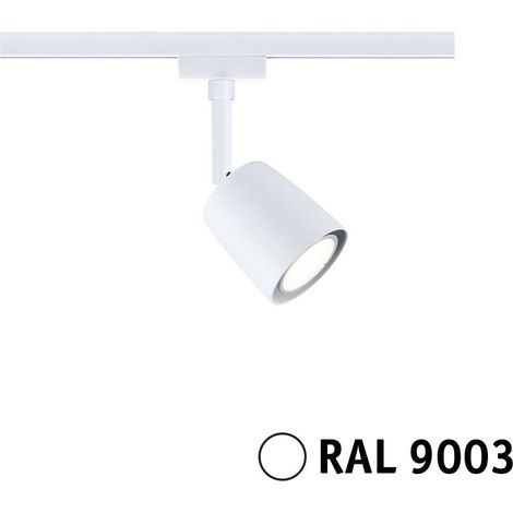 Paulmann Cover Luminaire sur rail haute tension URail GU10 10 W LED blanc signal (1/5)