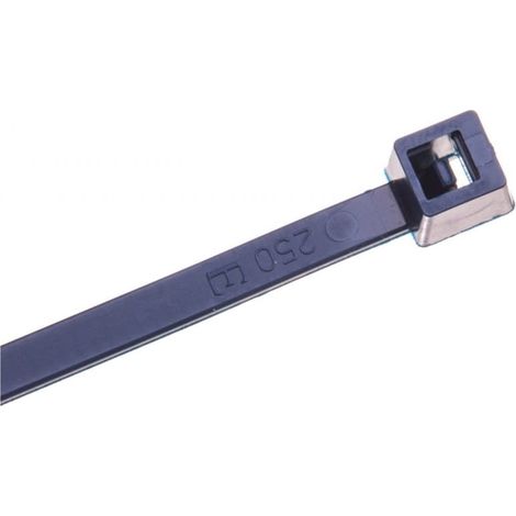 Brida para cables 140x3,5 detectable con limaduras BMBDT1436 /100 unidades/