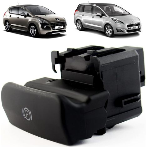 Pulsante freno a mano compatibile con comando elettrico Peugeot 3008 e 5008 (2009-2017) - pulsante freno di stazionamento (1/5)