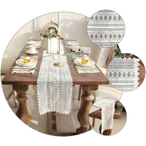 Set de table blanc (lot de 2) pour usage alimentaire occidental (1/5)