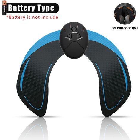 Elektrisches EMS-Gerät (Elektrostimulation) zur Stärkung der Bauchmuskulatur, Bauch- und Hüftmassagegerät, Heimfitnessgerät zum Abnehmen und zur Gewichtsreduktion 02184-AquaForge