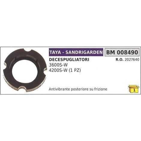 Antivibrante posteriore frizione TAYA decespugliatore 3600S-W 4200S-W 008490