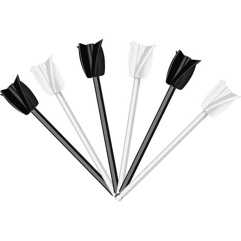 6Pcs Résine Mixer Palettes Réutilisable Mélangeur De Peinture Epoxy Mélangeur Accessoire Pour Mélange Puissant Agitateur De Peinture Accessoire De Perceuse Pour Résine Silicone Mélange (1/5)