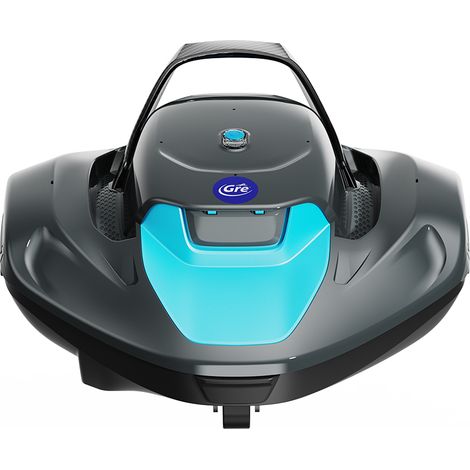 Robot da piscina - GRE - Moovo TM 90 - A batteria - Piscine fuori terra - Fino a 9 m di lunghezza/80 m² - Autonomia 90 min - 2 L