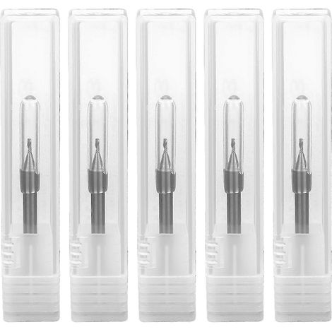 5-teiliges CNC-Schaftfräser-Spiralfräser-Set, Fräserzubehör für Fräsmaschinen