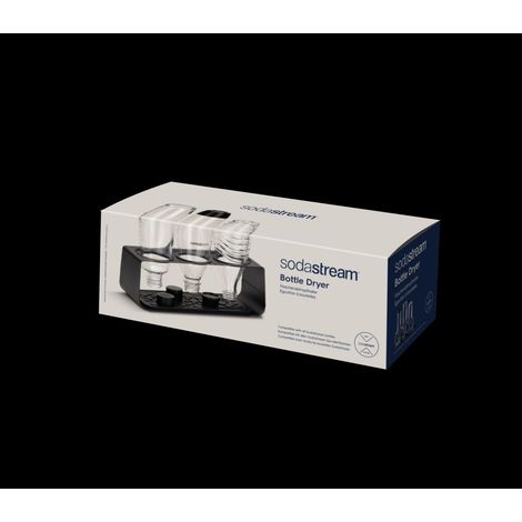 SodaStream Flaschenabtropfhalter schwarz