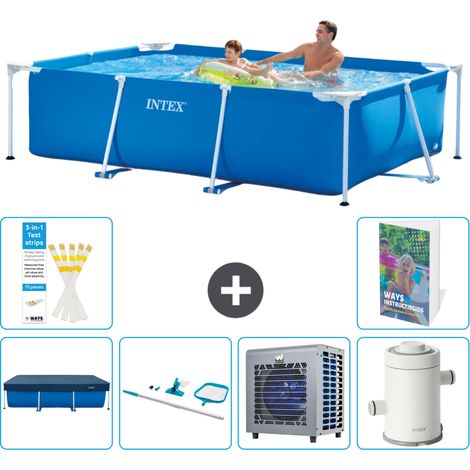 Intex Piscine Tubulaire Rectangulaire - 260x160x65 cm - 5-pièces S122 (1/5)