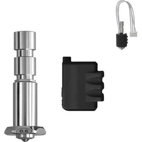 Kobra3 Max Hotend Heater for Anycubic Thermistor, Silicone Socks with 0.6 mm Stainless Steel Nozzle, Kobra3 Max Hotend (1/5)