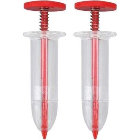 2 Pcs Distributeur De Graines Manuel Semoir Mini Semis Distributeur De Semences Semoir Épandeur De Jardin Jardinière Main Semoir Outil Semoir Manuel Jardin Fleur Plante Semoir Planteur (1/4)