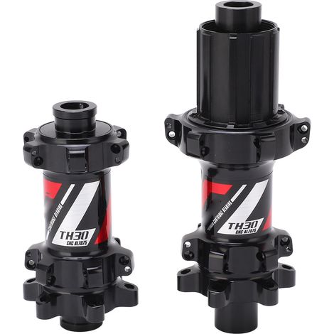 moyeux de VTT en alliage d'aluminium à rayons droits, 72 anneaux, 4 roulements, pour roue libre 8 à 12 vitesses, 6 boulons, accessoires de vélo (1/5)