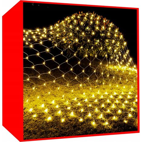 Lichterkette für den Außenbereich, Weihnachtsbaum-Lichtervorhang, Lichtergirlande (1/5)