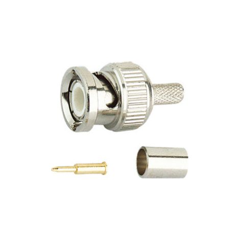 BNC macho per la crimpatura da Electro Dh 19.200/59 8430552023059