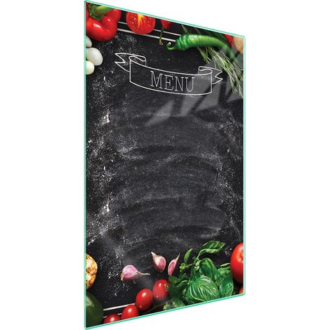 TAGLIERE IN VETRO 35x52 Verdure (1/5)