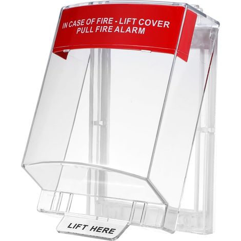 Protective Cover for Manual Fire Alarm Switch Cover Fire Resistant and Waterproof Full Protection Against Accidental Triggers and Damage (1/5)