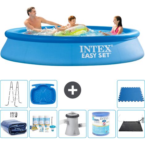 Intex Piscine Easy Set Ronde - 305x61 cm - 9-pièces S40478 (1/5)