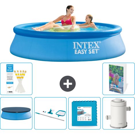 Intex Piscina Easy Set Rotonda - 244x61 cm - 7-pezzi  S17