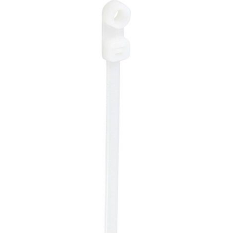 TRU COMPONENTS TC-12814164 Fascetta per cavi 370 mm 4.8 mm Naturale con vite, stabilità chimica 100 pz. (1/2)