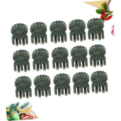 100 Pièces Clips d'orchidées Pince pour Treillis de Jardin Pince à Reliure végétale Support Plantes Vigne Outils Clips Fixes de Jardinage Clips en Forme de Coccinelle Phalaenopsis