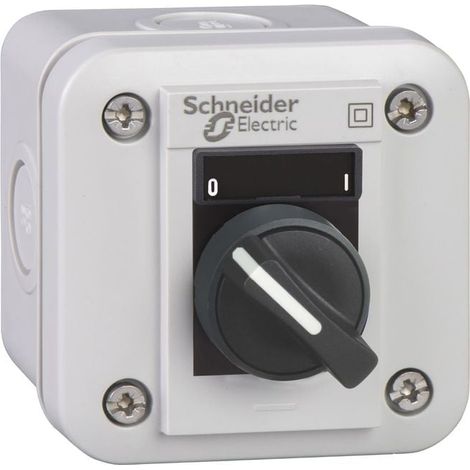 Cassetta pulsanti XALE - Selettore 2 posizioni bianco O22mm - 1NA - SCHNEIDER XALE1341