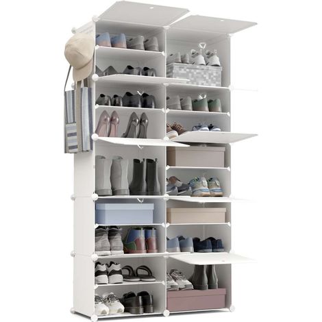 Newlux Zapateros Cube C10 10 Compartimentos, 40 pares (83x32x155cm)