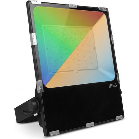 Proiettore esterno LED Nero 230V 100W RGBCCT IP65 Miidex Lighting® (1/4)