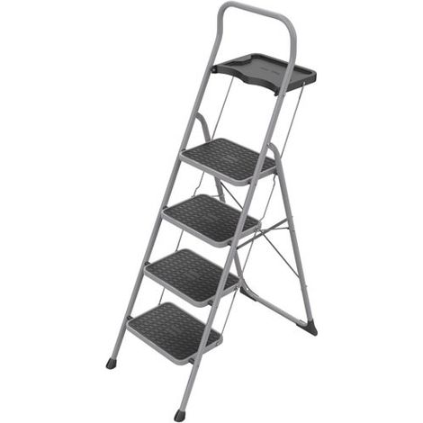 Escalón Artuconfort Pro de 4 peldaños con soporte para herramientas - Artub