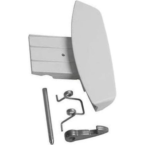 KIT MANIGLIA LEVA PORTA OBLO' LAVATRICE ARISTON INDESIT 116576 ORIGINALE