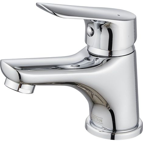 Bristan AST BAS C Aster Miscelatore Lavabo con Piletta Clicker, Cromato