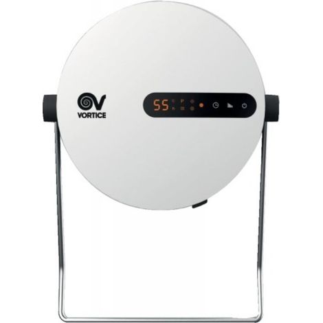Axelair – Sèche-serviette électrique programmable 1500W – Chauffage soufflant IP23 – Panneau tactile – Télécommande – Détection ouverture fenêtre (1/4)