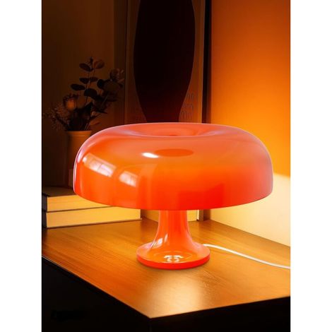 Lampe champignon LED, lampe de table orange, lampe chevet et bureau, design moderne (1/5)