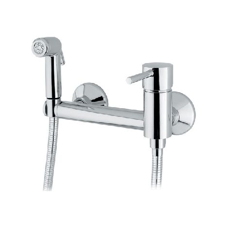 MISCELATORE MONOCOMANDO A PARETE CON KIT DOCCETTA- Cromo- IDRAL- pezzi 1