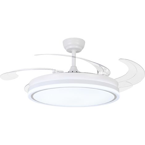 Ventilador DC NEW ASGARD XL blanco 80W LED 132cm
