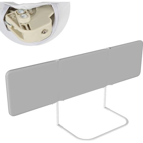 Jiubiaz Bettgitter klappbar 180 cm, Kinder-Rausfallschutz, 4 Winkel, mit 2 Gurten & Aufbewahrungstasche 2pcs (1/5)