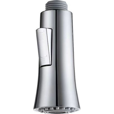 Grifo extraíble de 1/2 pulgada, cabezal rociador, para cocina, baño, boquilla de ducha, galvanizado. (1/5)