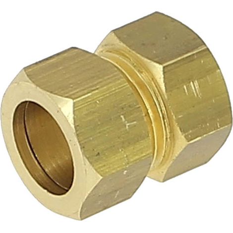 Raccord laiton biconique femelle - 1/2'' - 16 mm - DUMONT